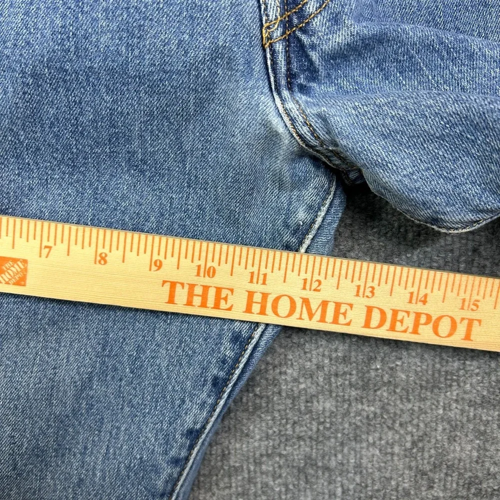 Levi's 501 Jeans Men's Blue Denim Straight Pockets Button‎ Fly Classic - 38X29